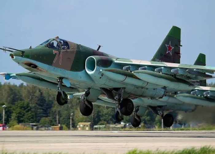 Xersonda Rusiyanın "Su-25" təyyarəsi məhv edildi
