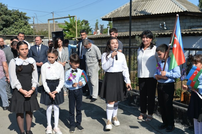 Lənkəranda daha bir şəhidin adına bulaq açıldı - FOTOLAR