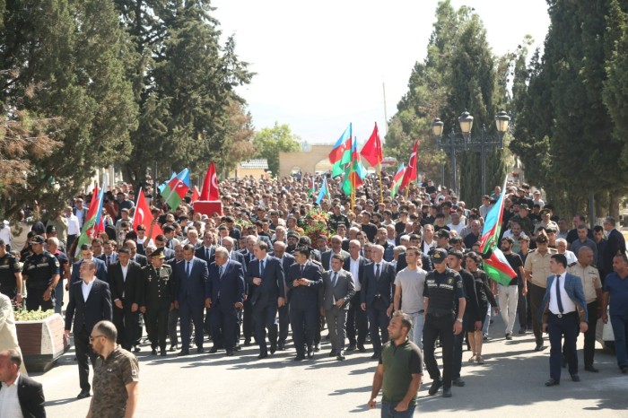 Şəhid Nihad Verdiyev dəfn edildi - FOTOLAR