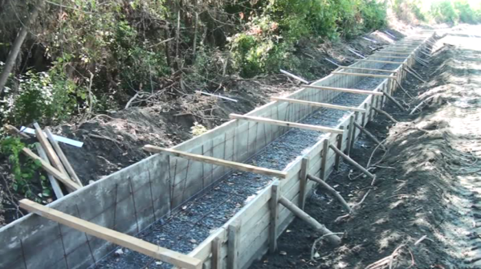 Zaqatalada yeni beton kanal çəkilir - FOTOLAR