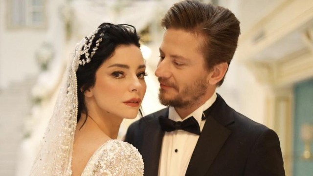 Türkiyəli aktrisa onunla evləndi -FOTO