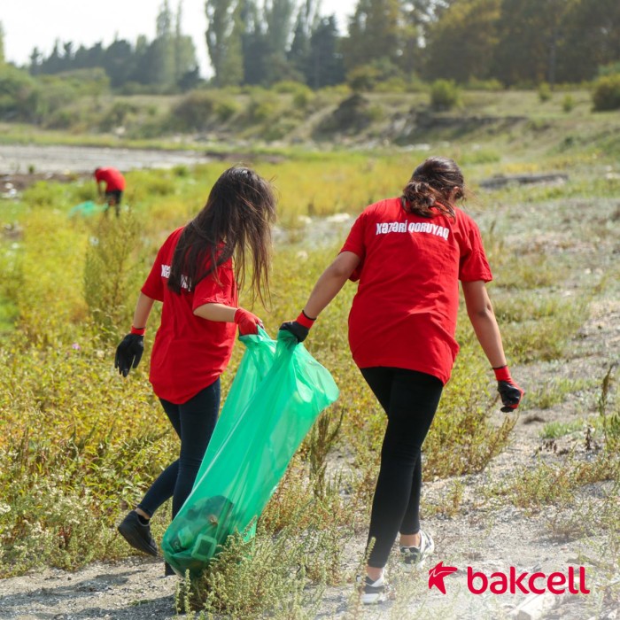 "Bakcell"in dəstəyilə növbəti "Xəzəri qoruyaq!" kampaniyası - FOTOLAR