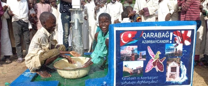 Kamerunda “Qarabağ Azərbaycandır!” adlı su quyusu istifadəyə verildi
