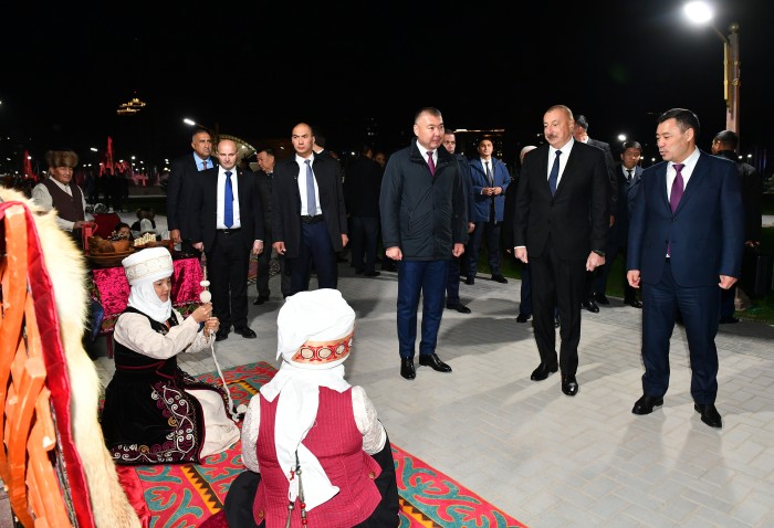 Bişkekdə Qırğızıstan-Azərbaycan Dostluq Parkı açılıb - YENİLƏNİB (FOTO)