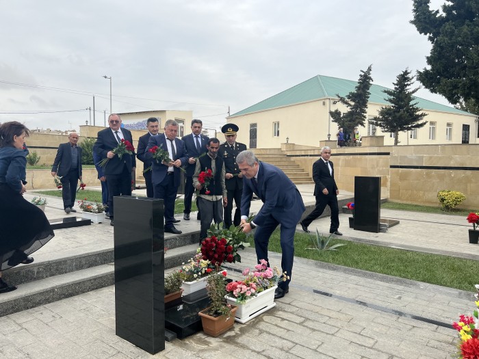 Lökbatanda Şəhid Yunis Surxayevin anım mərasimi keçirilib - FOTO