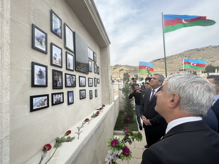 Qobustanda Şəhid Əzizli Sadiqin anım mərasimi keçirilib - FOTO