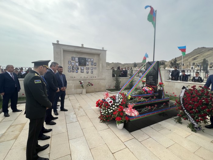 Qobustanda Şəhid Əzizli Sadiqin anım mərasimi keçirilib - FOTO