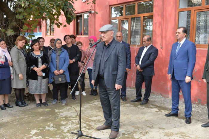 Taleh Qaraşov şəhidin ev muzeyinin açılışında iştirak EDİB - FOTO