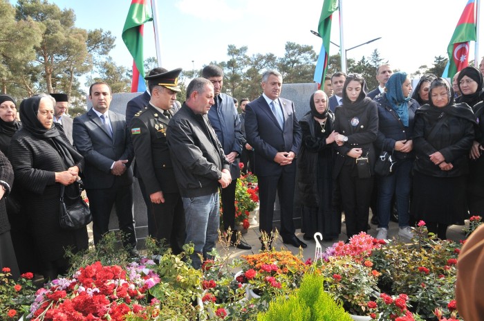 Abşeronda şəhidlərimiz yad edildi - FOTOLAR