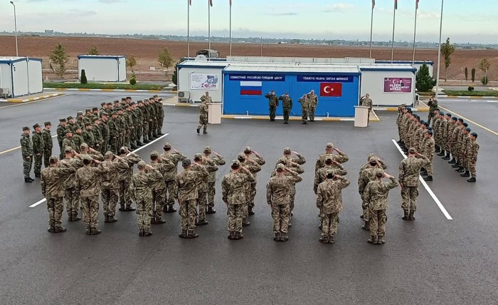 Türkiyə-Rusiya Birgə Monitorinq Mərkəzində Cümhuriyyət Günü qeyd edilib - FOTO