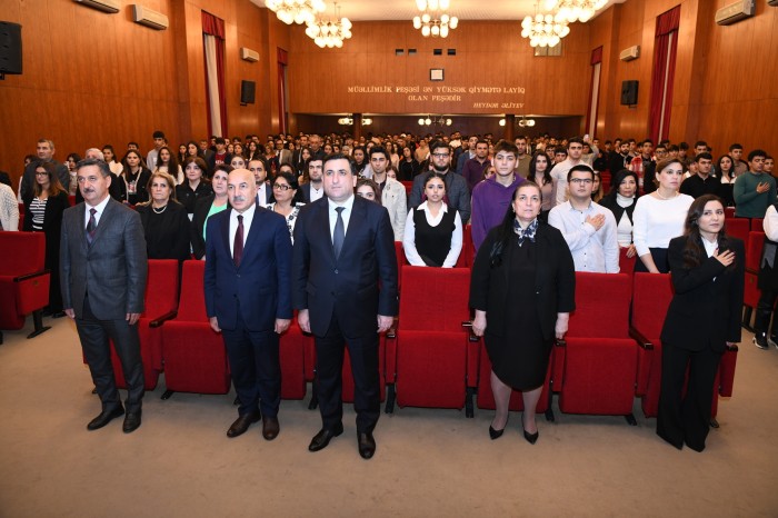 ADNSU-da Əhməd Cavadın 130 illik yubileyi qeyd edildi - FOTO