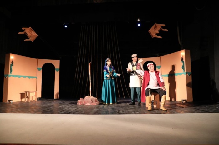 Lənkəran Dövlət Dram Teatrında “Casus” tamaşasının premyerası olub - FOTOLAR