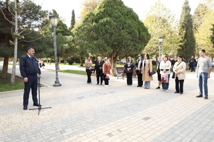 "Səyyar qəbul otağı" Gəncə sakinlərinin ixtiyarında - FOTOLAR