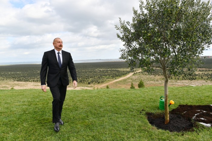 Prezident zavodun açılışında iştirak edib - YENİLƏNİB (FOTOLAR)