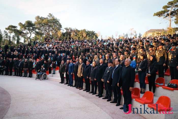 Xətai rayonunda Zəfər Gününə həsr olunmuş konsert proqramı təşkil olunub - FOTOLAR