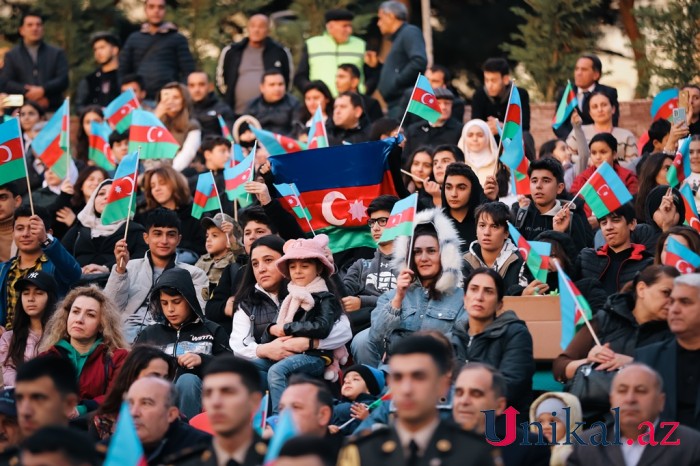 Xətai rayonunda Zəfər Gününə həsr olunmuş konsert proqramı təşkil olunub - FOTOLAR