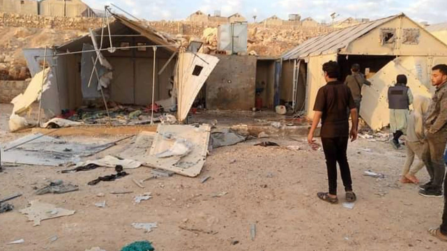Suriyada qaçqın düşərgəsinə hücum: 6 ölü, 17 yaralı