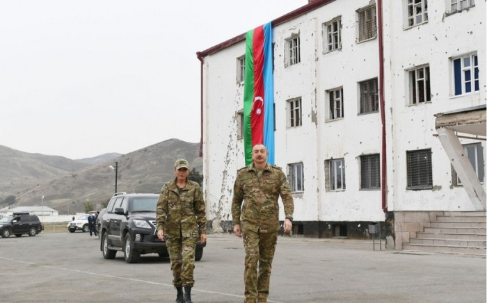 Müzəffər Ali Baş Komandan İlham Əliyev qətiyyətinin zirvəsi - Qarabağ Azərbaycandır!