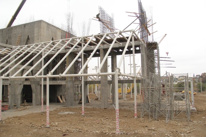 Niyazi Bayramov Gəncə Ekoloji Park Kompleksindəki tikinti işləri ilə tanış olub - FOTO