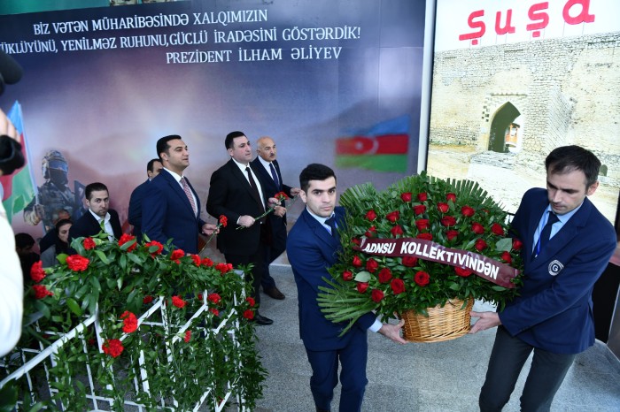 ADNSU-da şəhid məzunların adına auditoriyalar açıldı - FOTOLAR