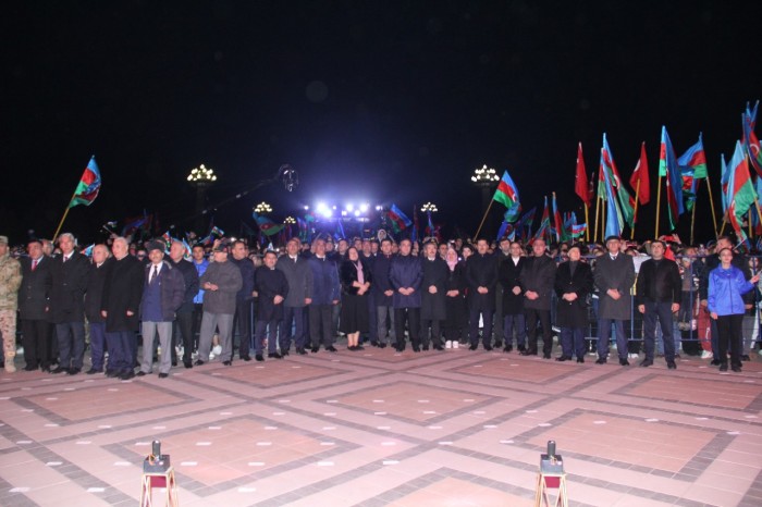 Gəncədə "Zəfərin mübarək, Azərbaycan!" adlı konsert keçirilib - FOTOLAR