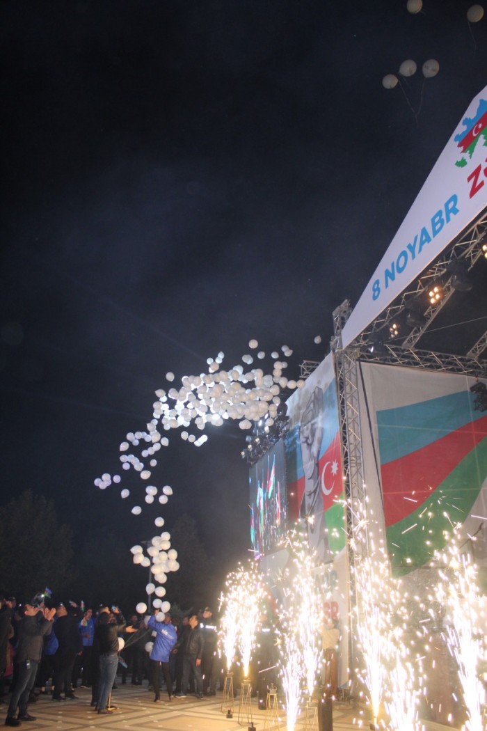 Gəncədə "Zəfərin mübarək, Azərbaycan!" adlı konsert keçirilib - FOTOLAR