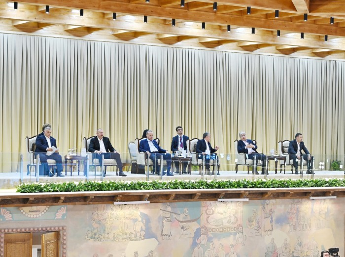 Türk Dövlətləri Təşkilatına üzv ölkələrin folklor ifalarının təqdimatı olub - FOTO