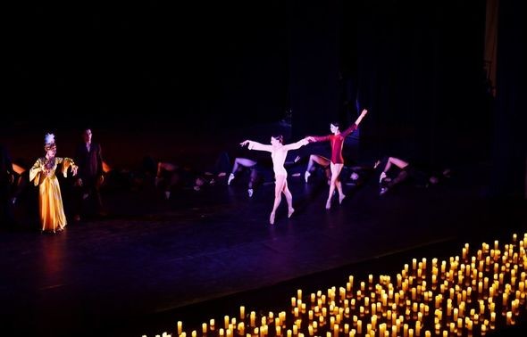Birinci vitse-prezident Mehriban Əliyeva Səmərqənddə “Lazgi” adlı baletə baxıb - FOTO