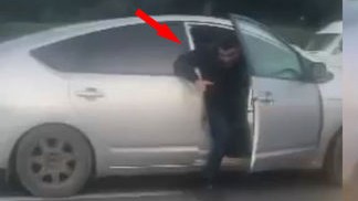 Bakı-Sumqayıt yolunda “Prius” sürücüsü sərnişini bıçaqladı - VİDEO