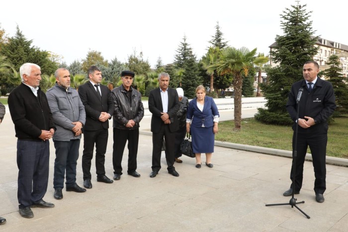 Masallı sakinləri “Açıq mikrofon”da müraciətlərini səsləndirdilər - FOTOLAR