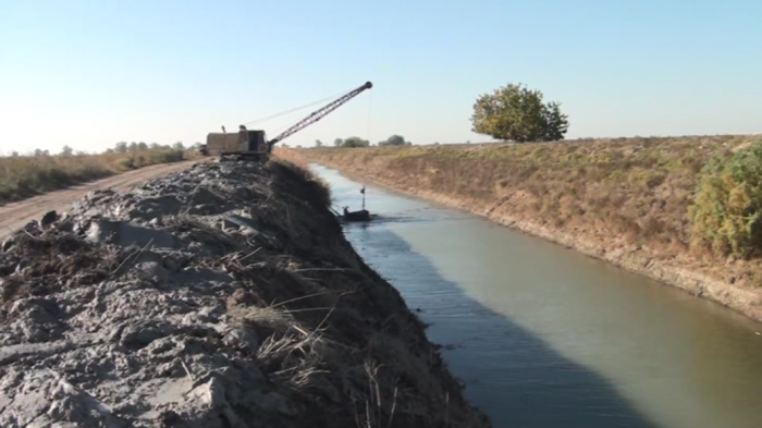 Bu rayonlarda melioratov tədbirlər davam edir - FOTO