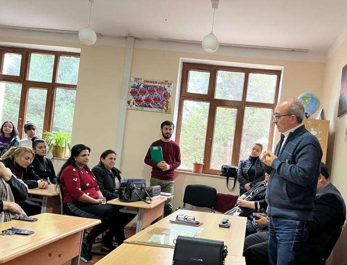 Gender zorakılığına qarşı mübarizəyə həsr olunmuş tədbirlər keçirilib - FOTOLAR