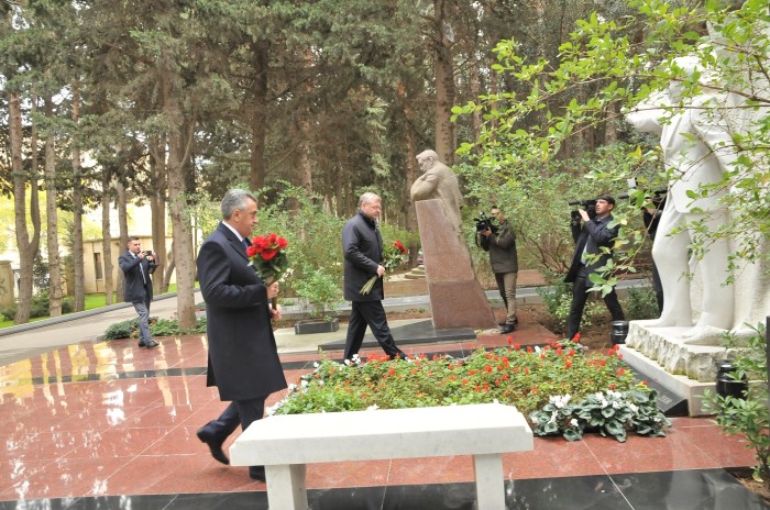 Həştərxanlı nümayəndələr Abşeronda səfərdə olub  - FOTOLAR