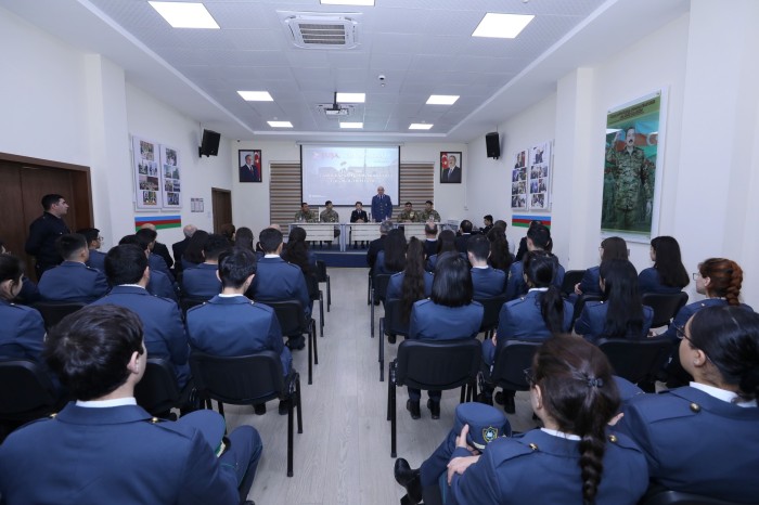 Gömrük Akademiyasında “Şuşa İli” ilə bağlı qazilərlə görüş oldu - FOTOLAR