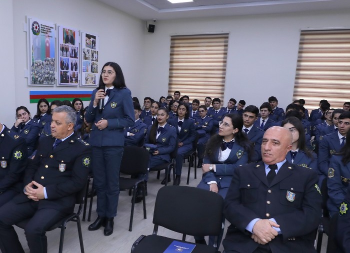 Gömrük Akademiyasında “Şuşa İli” ilə bağlı qazilərlə görüş oldu - FOTOLAR