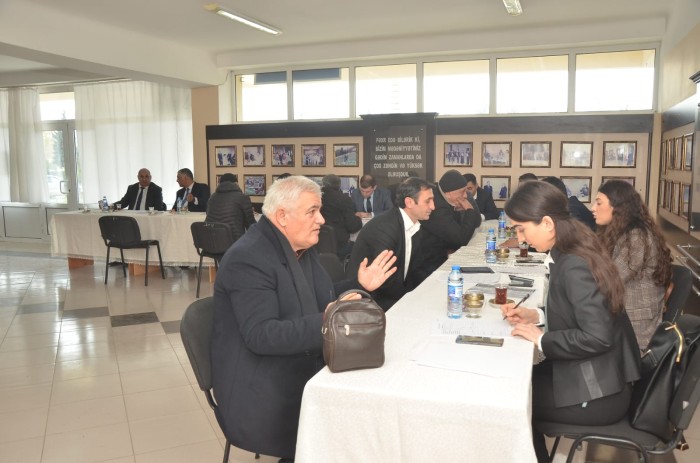 Qubadlıdakı təmir işləri ilə əlaqədar əmək yarmarkası keçirilib - FOTOLAR