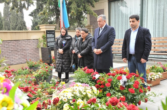 Abşeronda şəhidlərin xatirəsi yad edilib - FOTOLAR