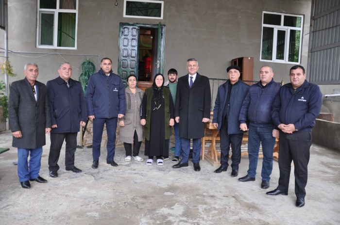 170 fərdi yaşayış evinin qaz təchizatı şəbəkəsinə çıxışı təmin edilib - FOTOLAR