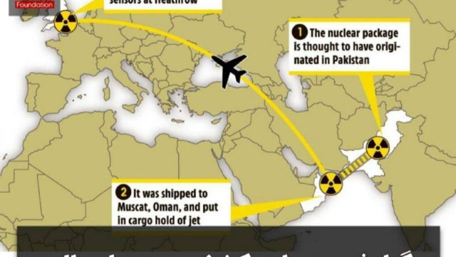 İrana məxsus uran olan bağlama London aeroportunda müsadirə olundu