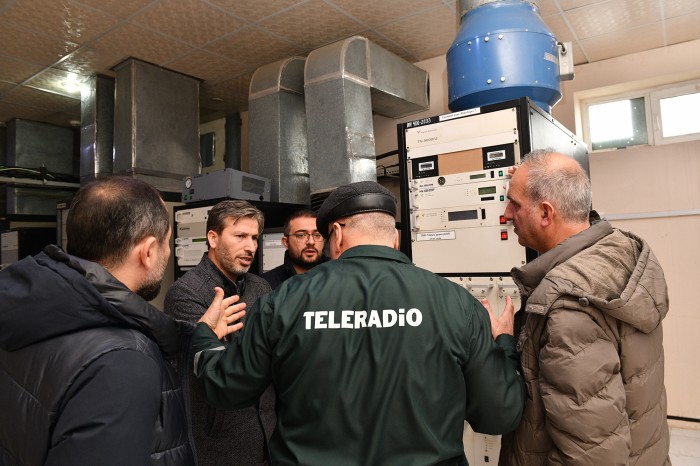 TRT-nin nümayəndə heyəti Azərbaycanda radiomonitorinq aparıb - FOTOLAR