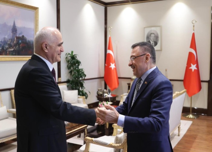 Şahin Mustafayev Türkiyənin vitse-prezidenti iləgörüşüb - FOTOLAR
