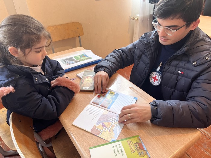 Mina təhlükəsinə dair növbəti təlim keçirilib - FOTOLAR