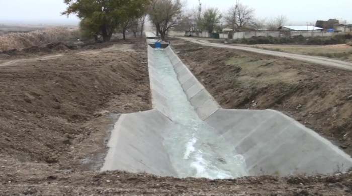 Bu rayonlarda kanallar beton üzlüyə alınır - FOTOLAR