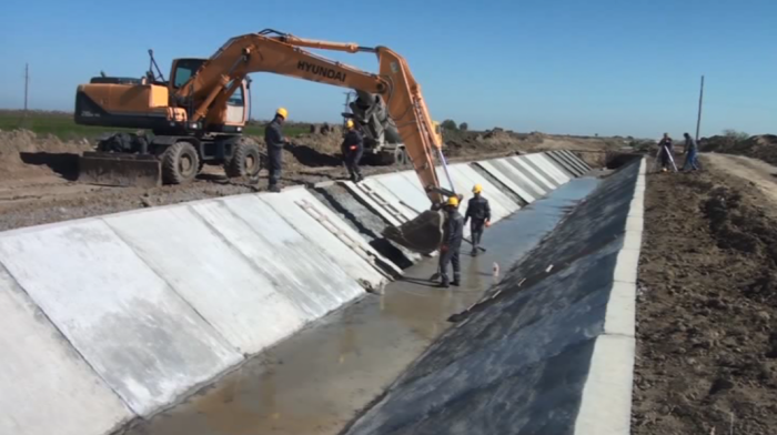 Bu rayonlarda kanallar beton üzlüyə alınır - FOTOLAR