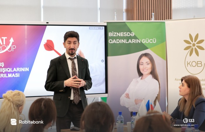 “Biznesdə qadınların gücü” layihəsi çərçivəsində təlimlər davam edir - FOTOLAR