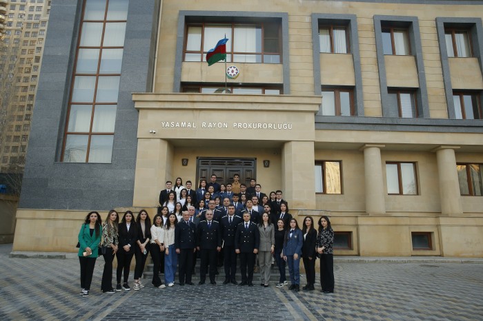 Yasamal rayon prokurorluğunda “Açıq qapı günü” keçirilib - FOTO