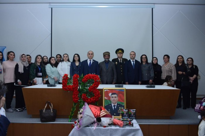 Şəhid polkovnik-leytenant Mehman Şirvanovun xatirəsi anılıb - FOTO