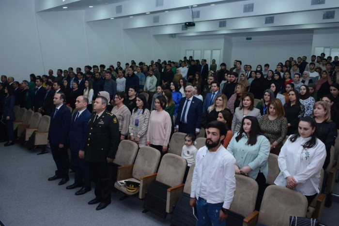 Şəhid polkovnik-leytenant Mehman Şirvanovun xatirəsi anılıb - FOTO