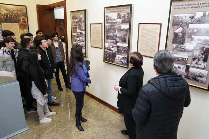 ASAPES tələbələri Memorial Soyqırım Muzeyini ziyarət ediblər - FOTOLAR