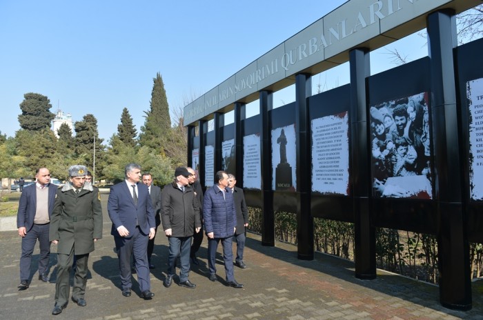 Lənkəranda Xocalı soyqırımı qurbanlarının xatirəsi ehtiramla anılıb - FOTO